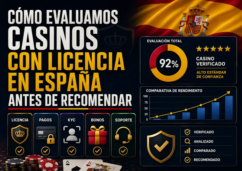 Cómo evaluamos casinos con licencia en España antes de recomendar