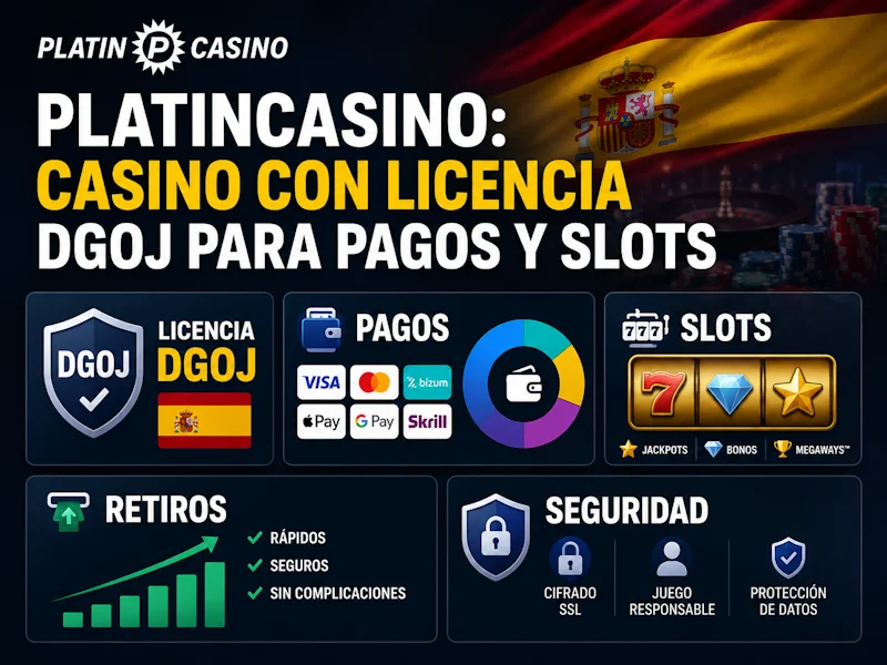 Platincasino: casino con licencia DGOJ para pagos y slots