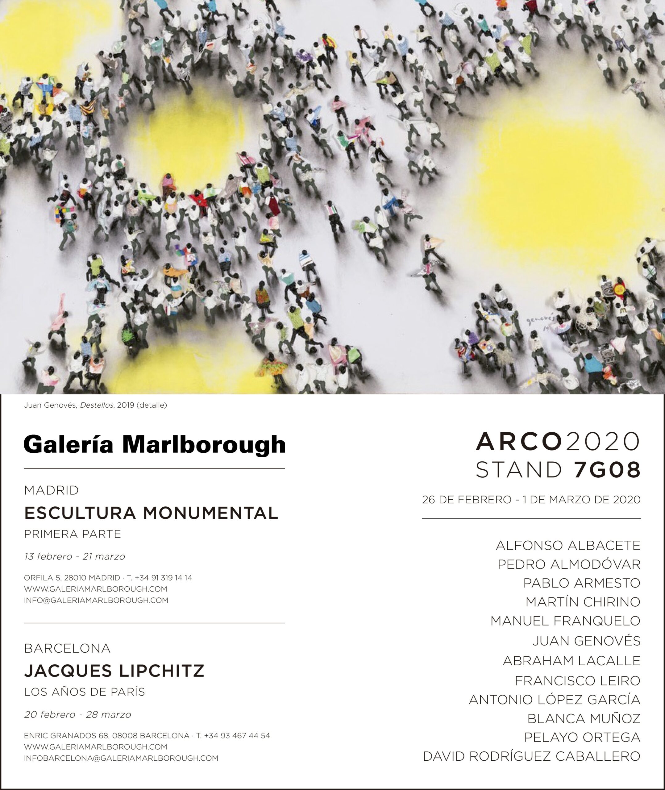 Galería Marlborough en ARCO 2020
