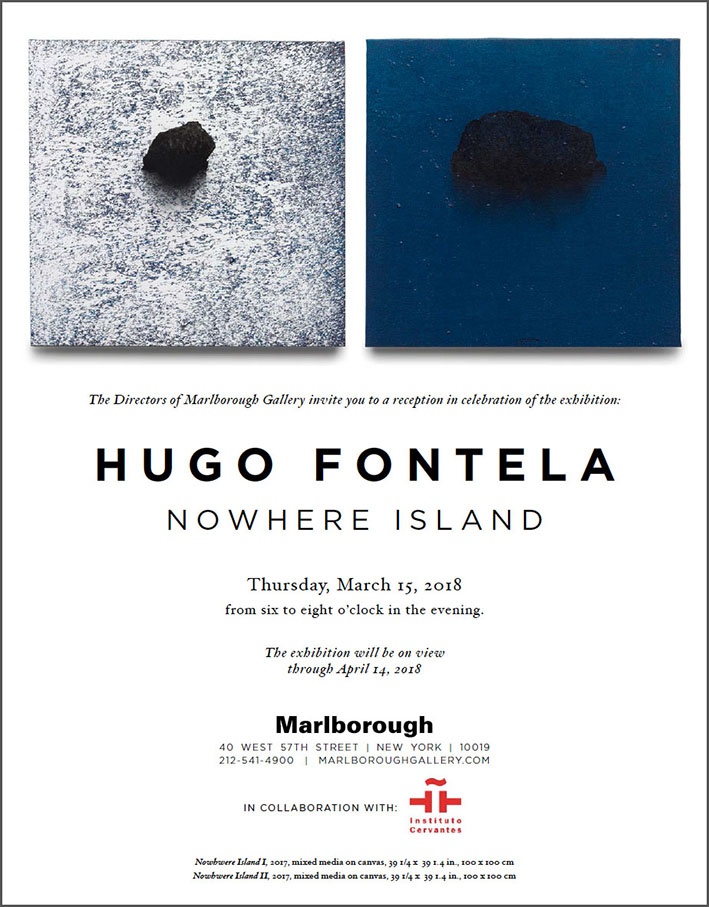 Hugo Fontela en Marlborough Nueva York