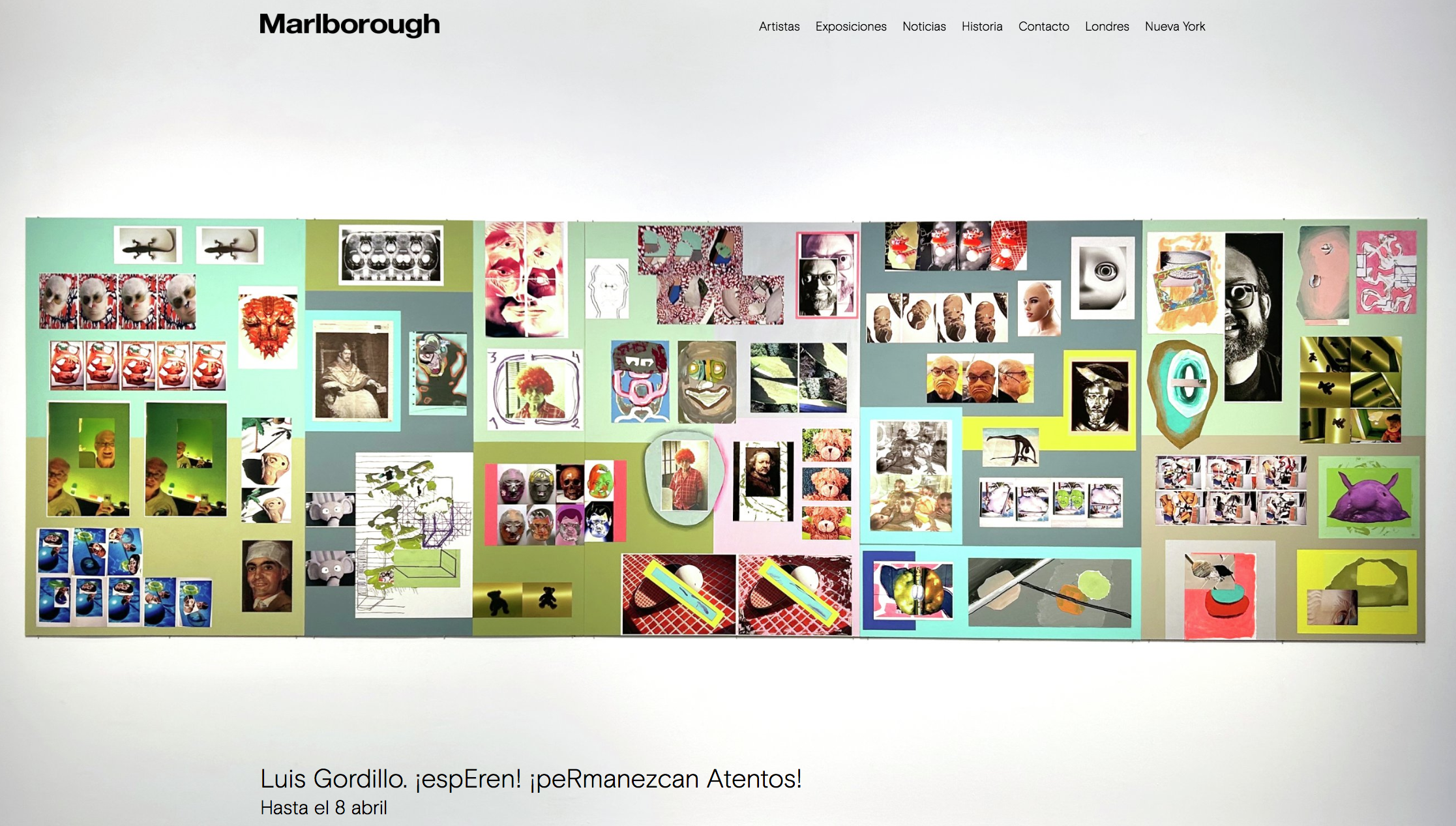 Galería Marlborough renueva su página web y lanza nuevo perfil en Twitter