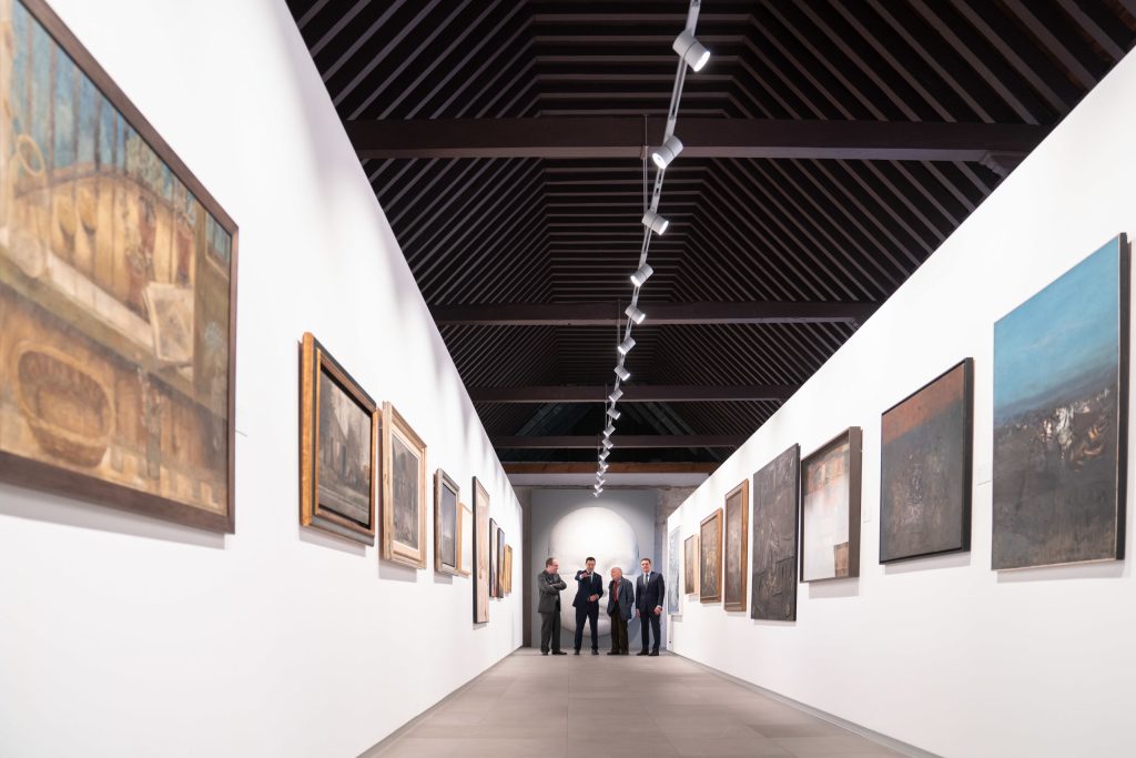 Antonio López protagoniza la inauguración del MUREC en Almería